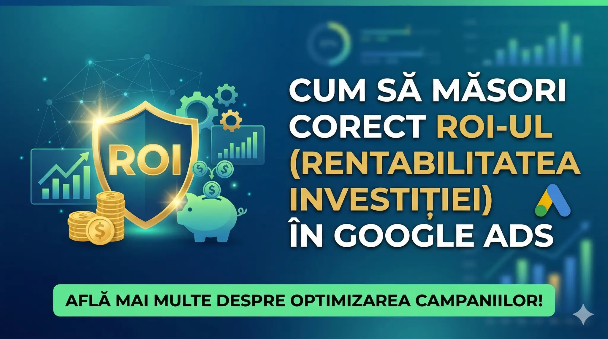 Cum să măsori corect ROI (Return on Investment) în Google Ads