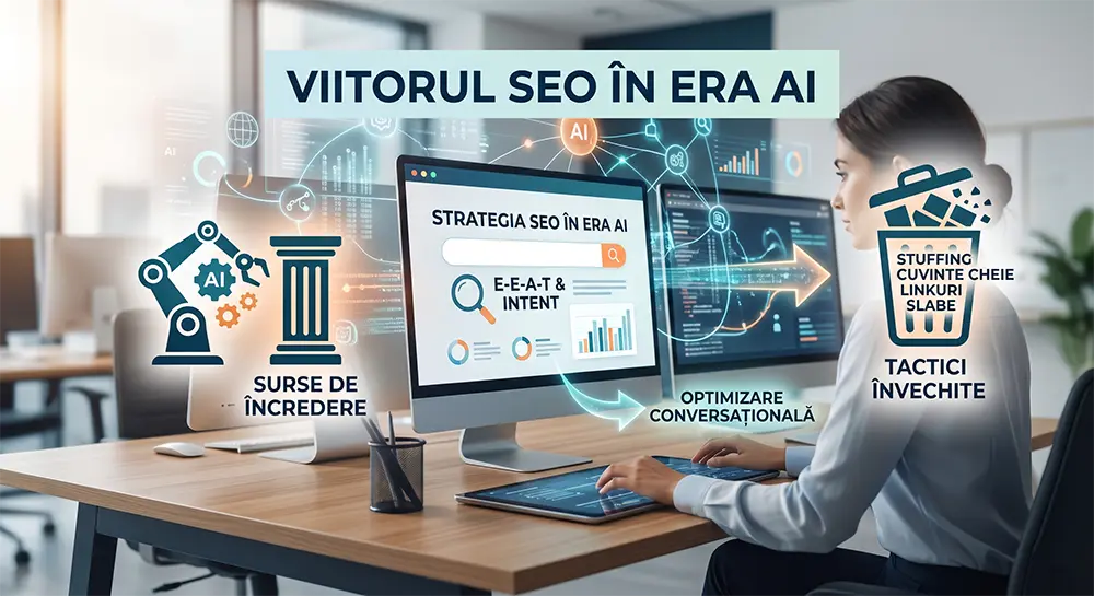 Viitorul SEO în era AI: Ce rămâne neschimbat și ce tactici trebuie să elimini urgent!