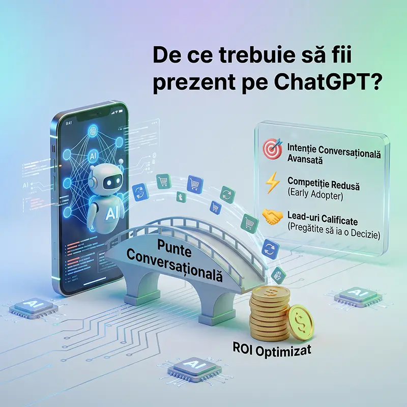 De ce sa fii prezent pe ChatGPT